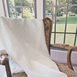 Voile ekrü, ólomzsinóros fényáteresztő függöny