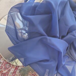 Voile királykék fényáteresztő függöny